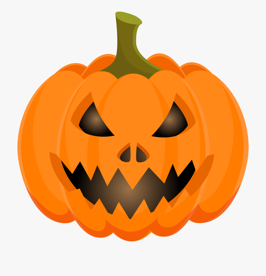 Pumpkin Jack O Lantern Halloween Clip Art Scary Pumpkin Lantern Png ...