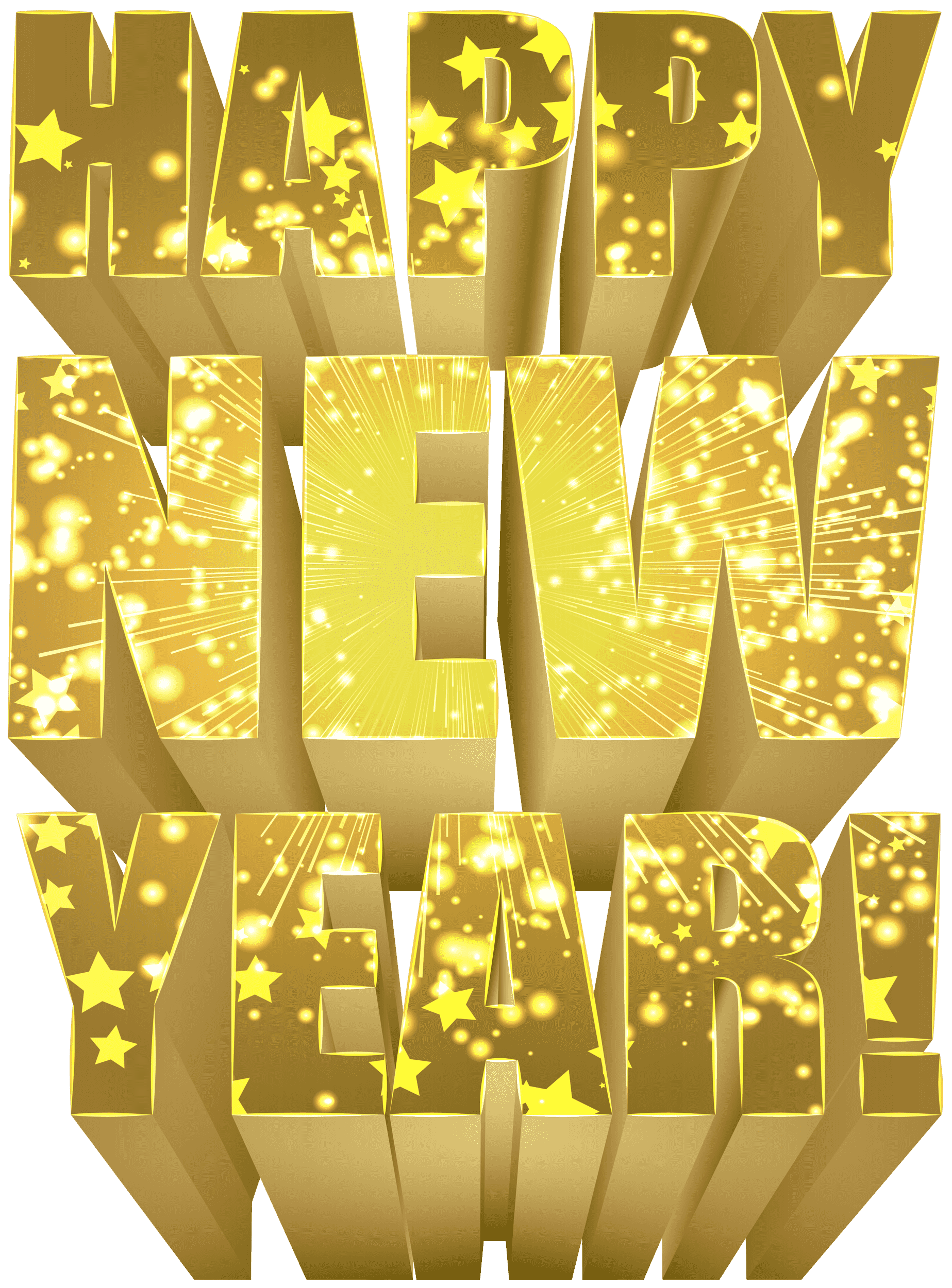Happy_New_Year_Gold_PNG_Clip_Art_Image 141741408