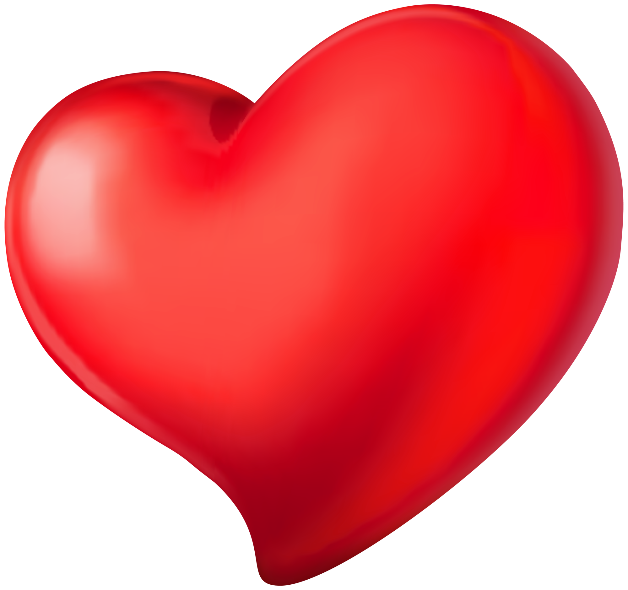 Heart Red Transparent PNG Clip Art Image