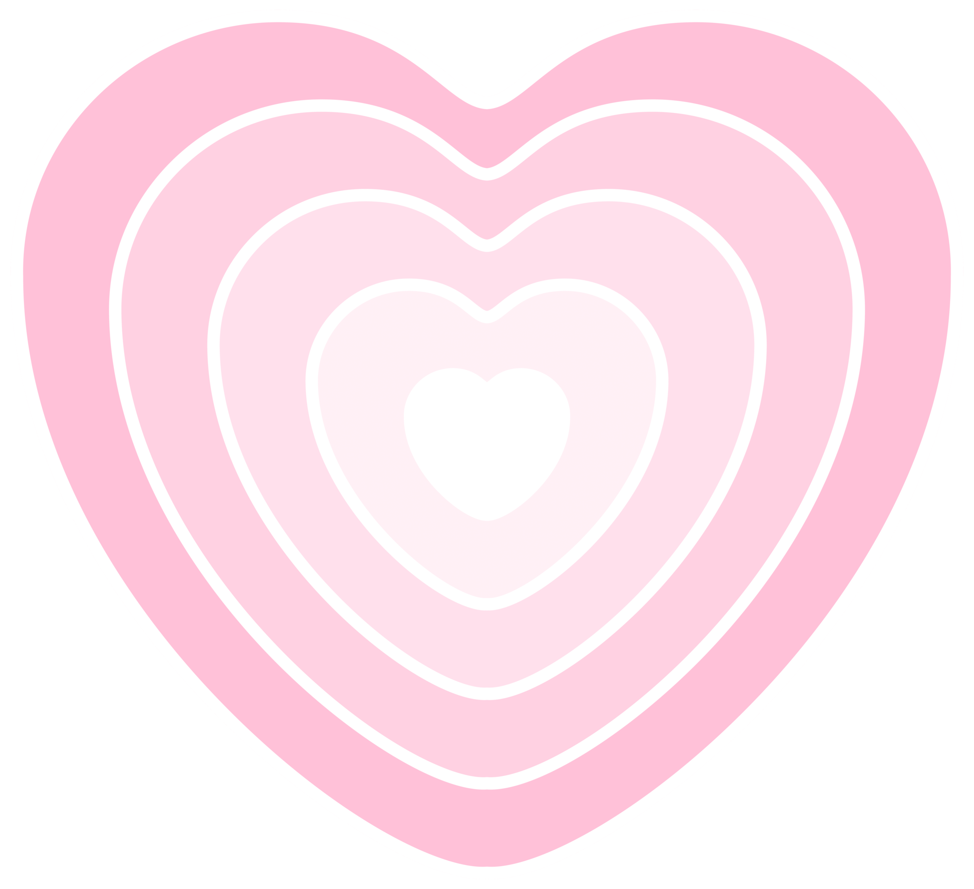 Pink Heart Transparent PNG Clip Art Image