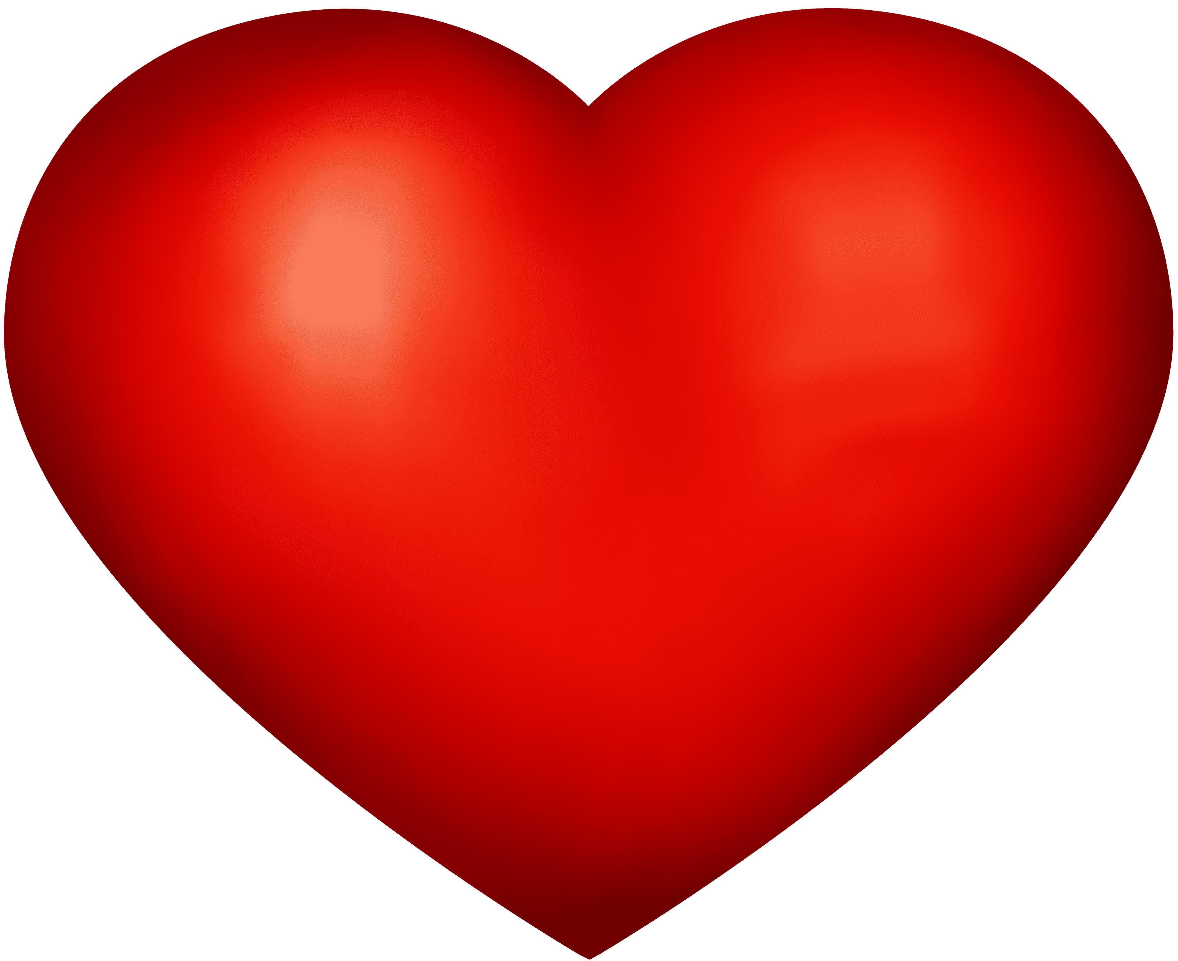 Heart Red Png Clip Art Image