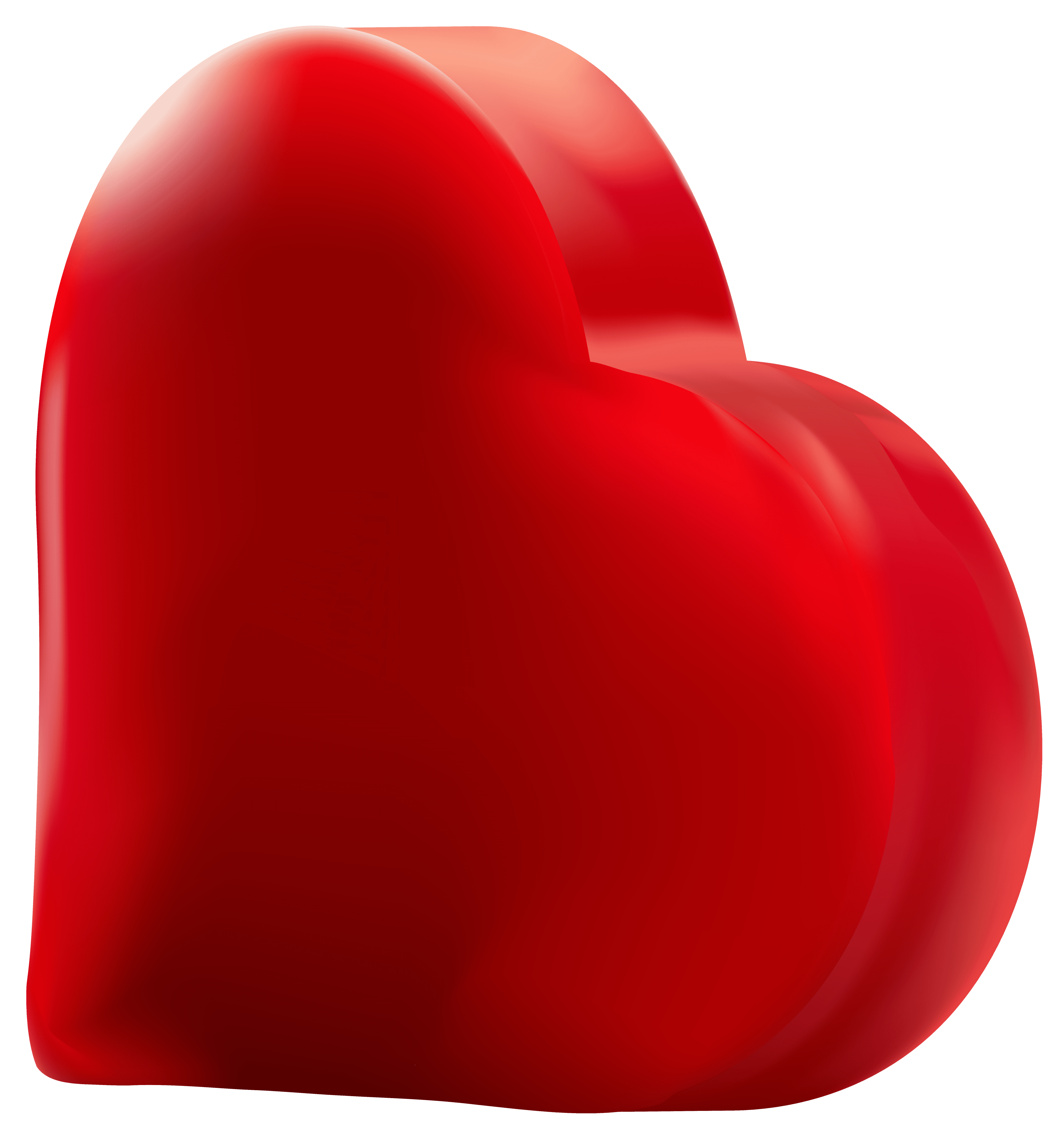 Red Heart Transparent Png Clip Art Image