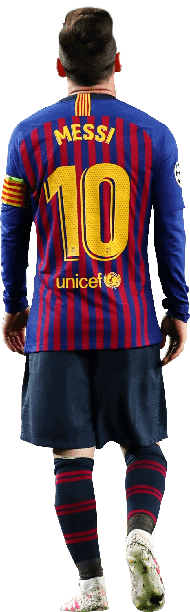 Lionel Messi PNG 2020 Barceloona Team