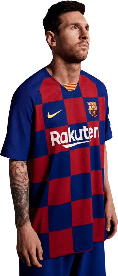 Lionel Messi FC Barcelona new jersey 2020