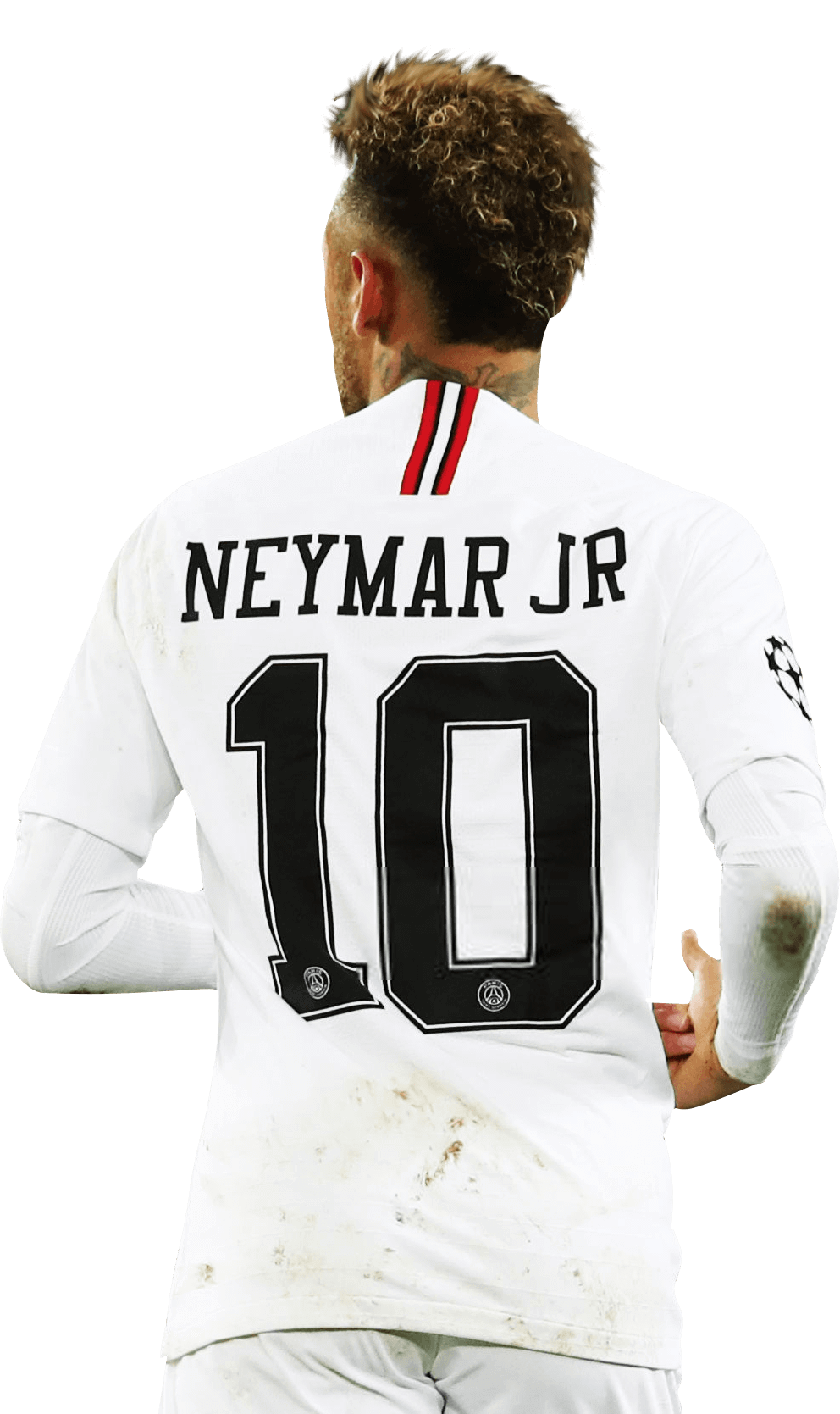 Neymar JR 10 White PSG Jersey