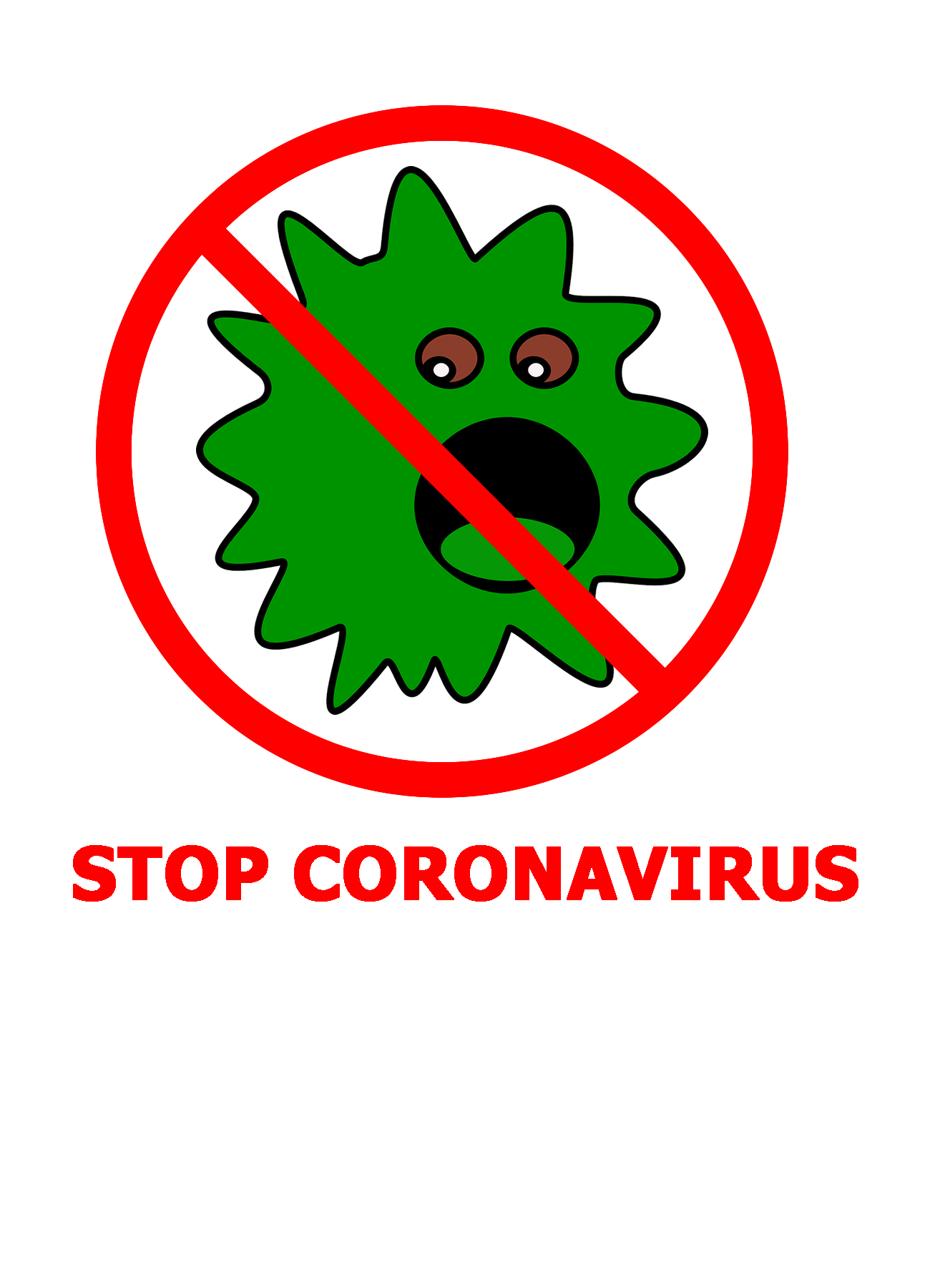 stop covid 19 logo Png 14