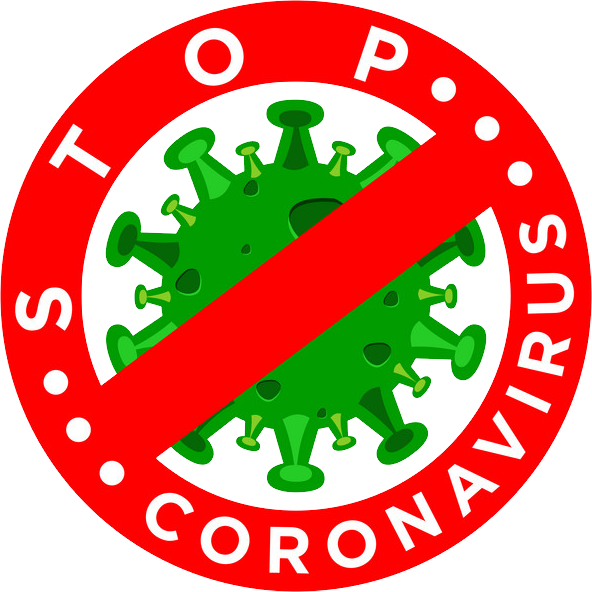 stop covid 19 logo Png 8