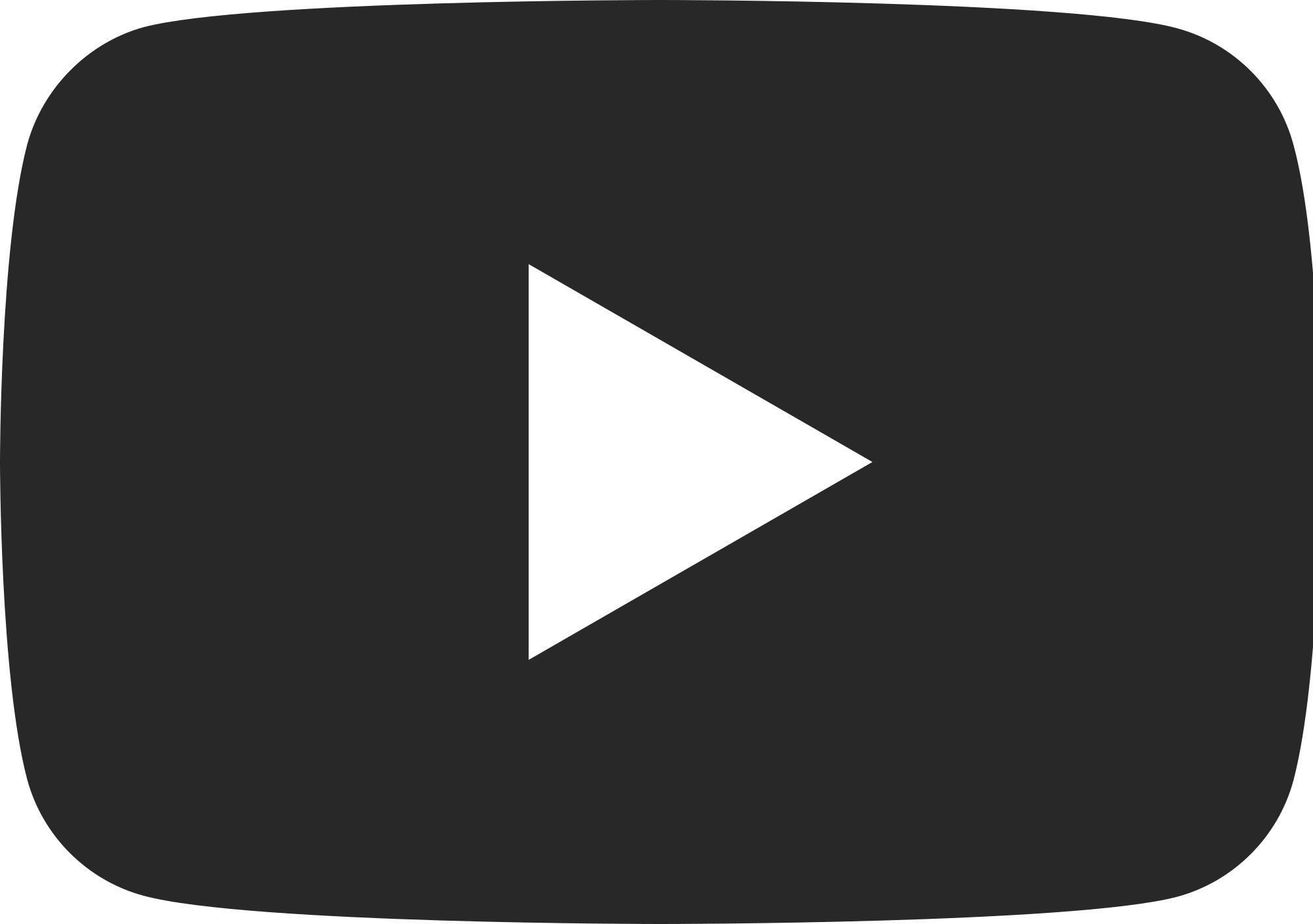 black youtube logo png