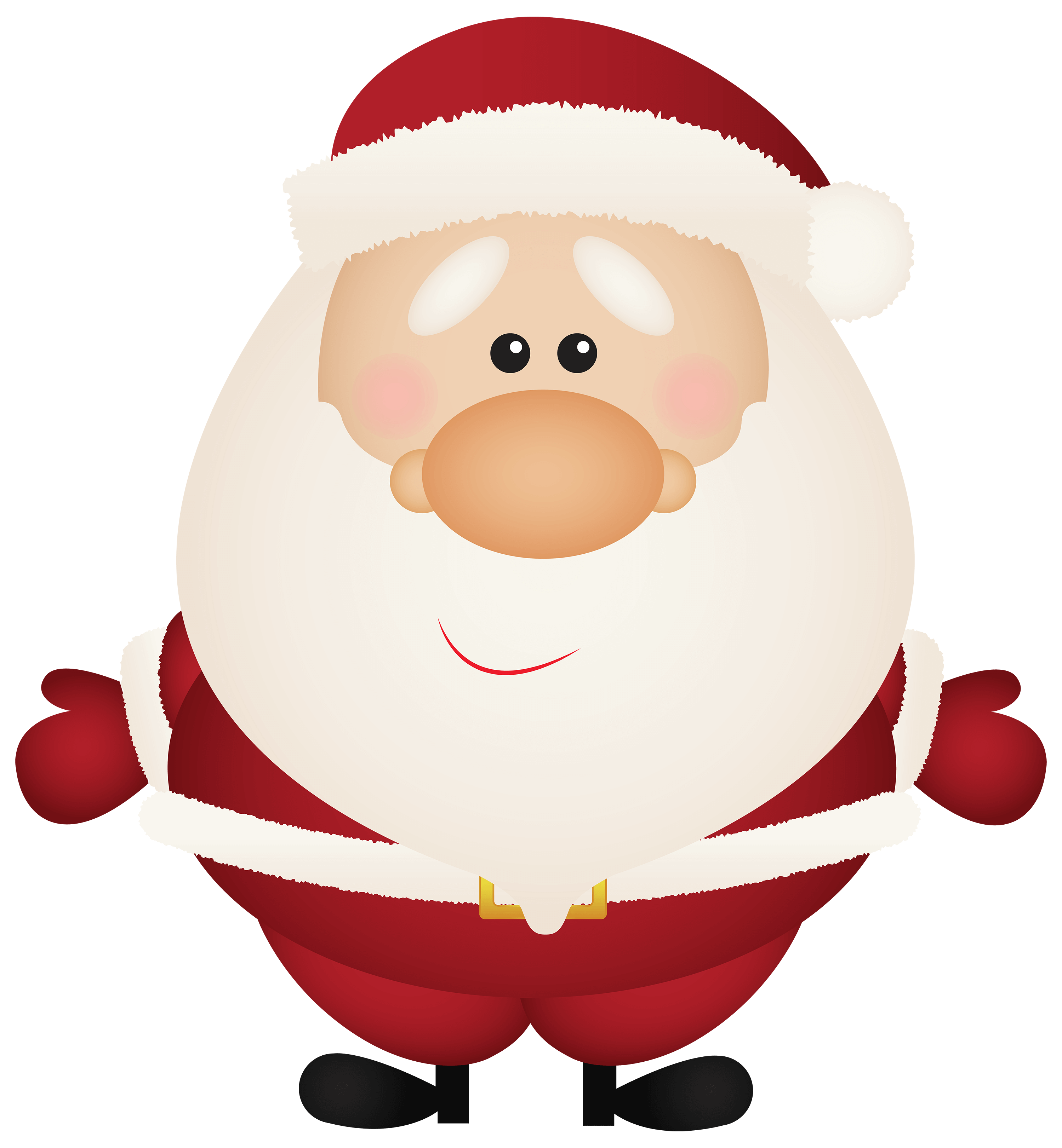 Santa Claus Cartoon PNG Clipar