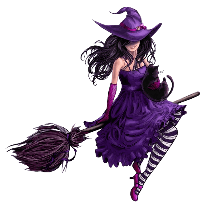 cartoon witch png 21