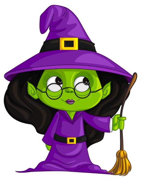 cartoon witch png 28
