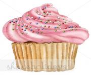 pink cupcake clipart valentine s day clipart anSsmy clipart