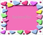 border clip candy heart valentine hearts clipart twwlit clipart