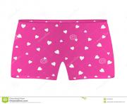 mens boxer shorts with white hearts royalty free stock photography Nl8BSA clipart