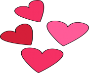 valentines day hearts png