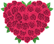 Floral Heart PNG clipart