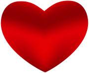 Beautiful Red Heart PNG clipart