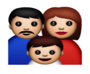 ios emoji family