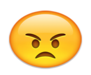 ios emoji angry face