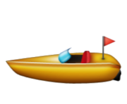 ios emoji speedboat