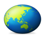 ios emoji earth globe asia australia
