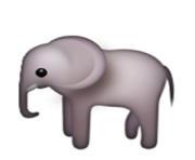 ios emoji elephant