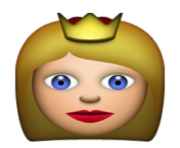 ios emoji princess