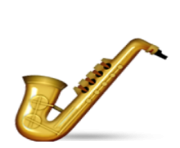 ios emoji saxophone