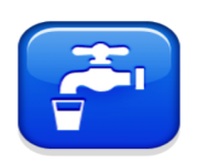 ios emoji potable water symbol