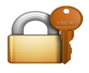 ios emoji closed lock with key