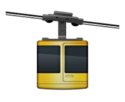 ios emoji aerial tramway