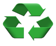 ios emoji black universal recycling symbol
