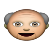 ios emoji older man