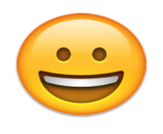 ios emoji grinning face