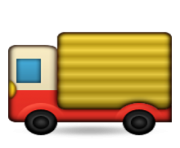 ios emoji delivery truck
