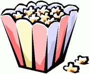 Piece of popcorn clipart free clipart images