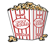 Popcorn free to use clip art