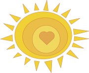 Sunshine sun clip art at vector clip art free 2
