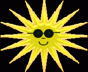 moving animated sun sunshine planets and sky animations Yrrgqf clipart