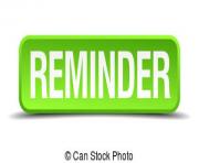 General meeting reminder clipart free clip art images image 2