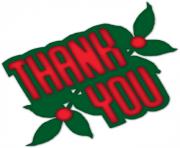 Holiday thank you clip art free clipart images 4