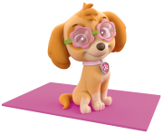 skye ready for the gym paw patrol clipart png