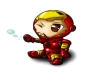 iron man baby friend of thor clipart