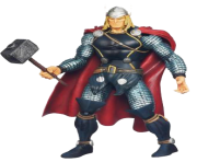 thor hold hammer clipart image png