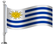 Uruguay Flag PNG Clip Art