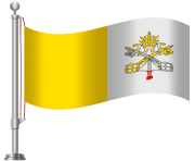 Vatican City Flag PNG Clip Art