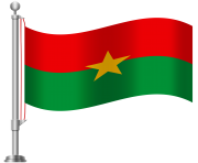Burkina Faso Flag PNG Clip Art