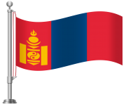 Mongolia Flag PNG Clip Art
