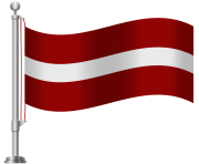 Latvia Flag PNG Clip Art