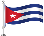 Cuba Flag PNG Clip Art